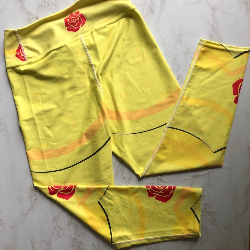 Disney Belle Running Tights Size M